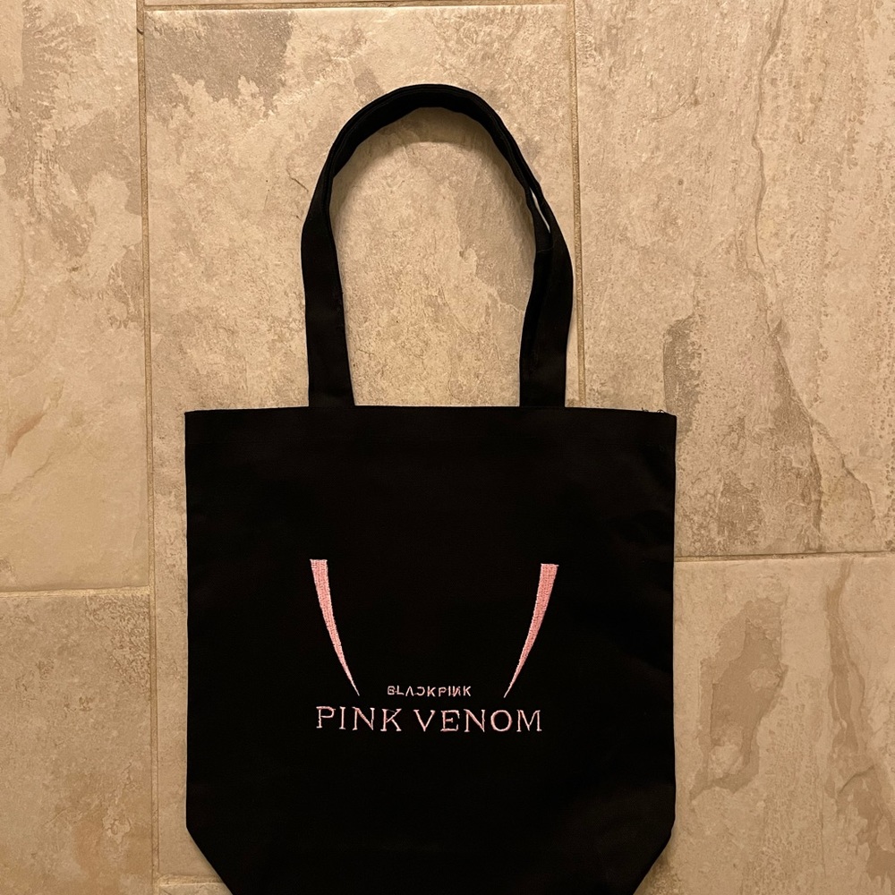 Blackpink embroidered tote bag